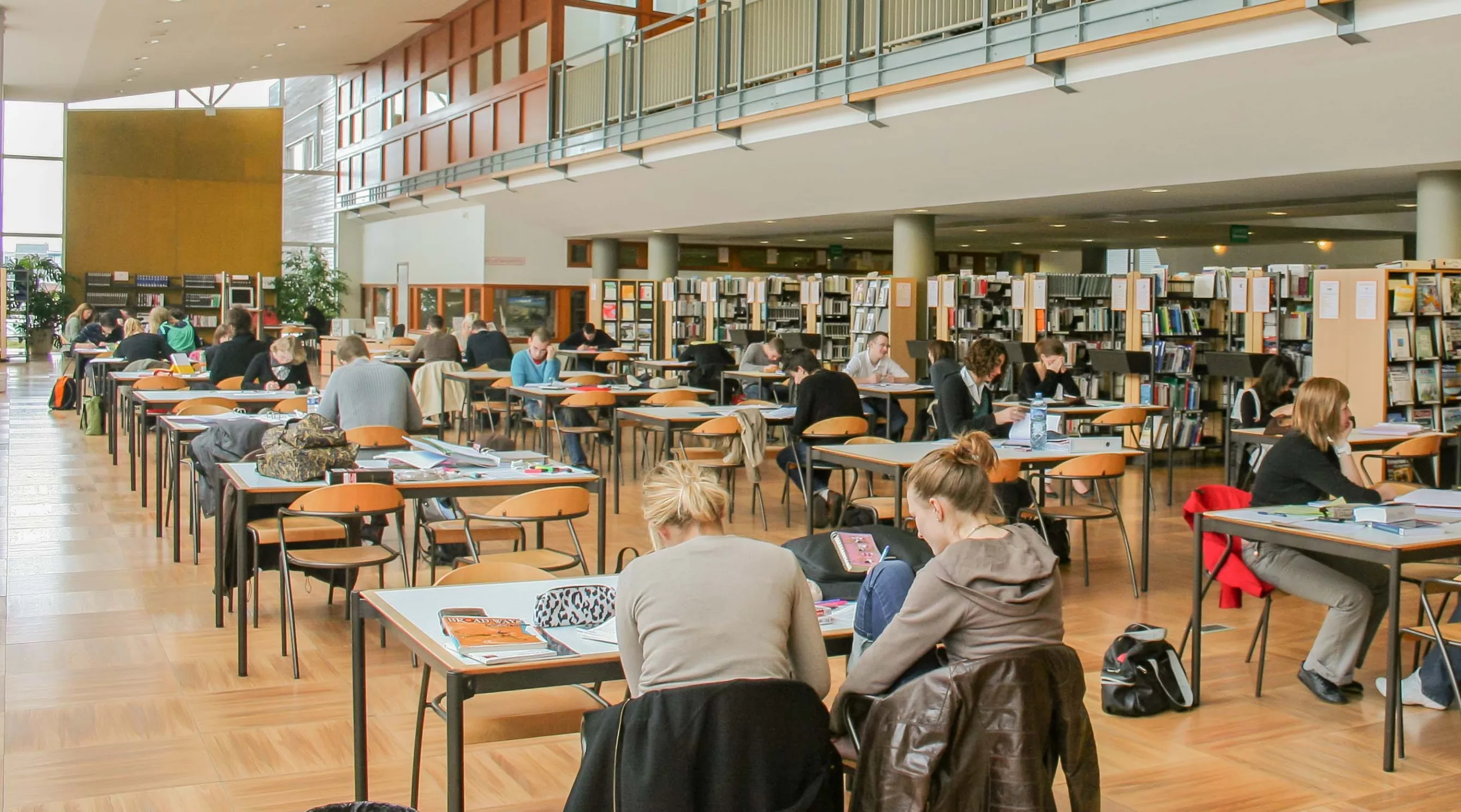 Photo illustrant la bibliothèque