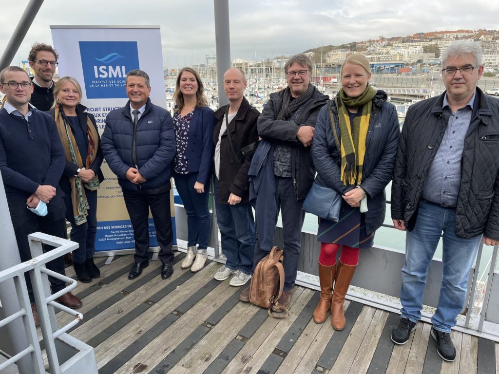 Photo de l'accueil d'une délégation à l'ISML