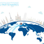 Visuel illustrant les partenariats de notre Direction des relations internationales