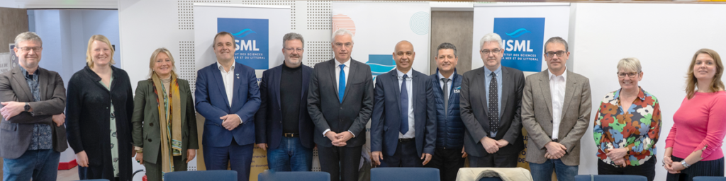 Photo de la délégation du VLIZ à l'ULCO