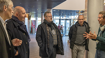 Guillaume Thirard, Sous-Préfet de Saint-Omer à la découverte de l’ULCO