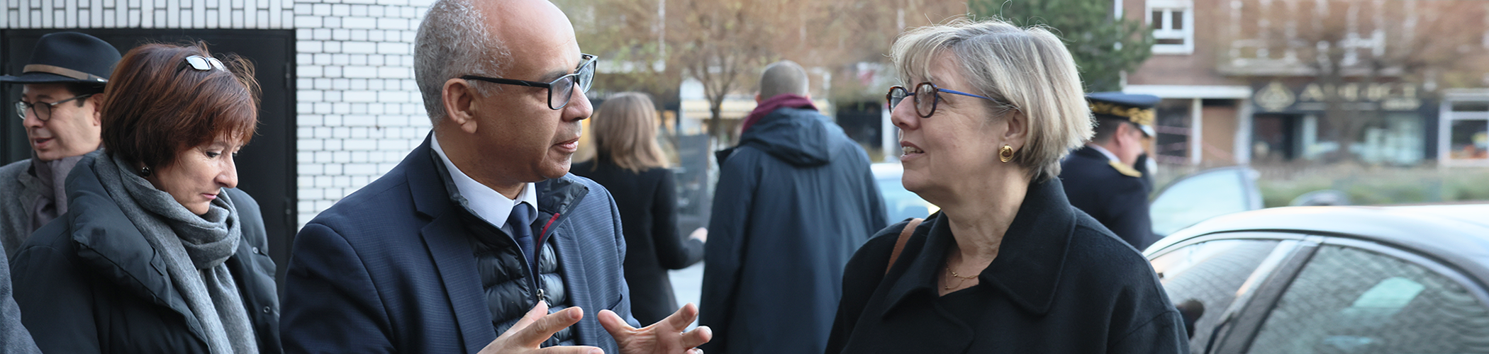 Photo de la visite de Mme Retailleau