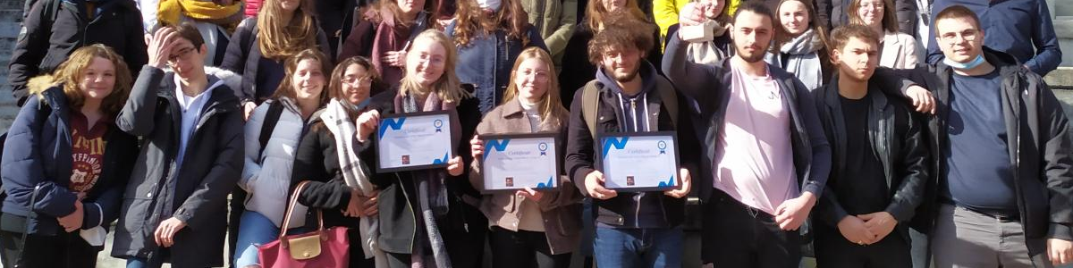 Photo d'un groupe d'étudiants