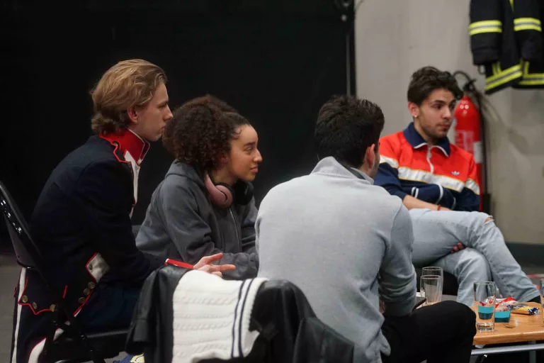 Photo illustrant la soirée de finale du concours d'éloquence Boxe avec les maux
