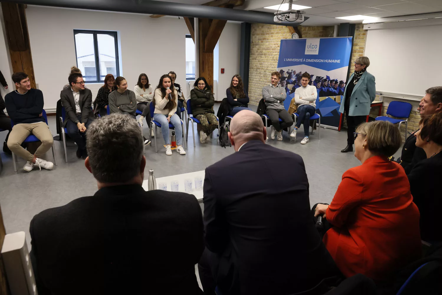 Sylvie Retailleau, Ministre de l’ESR, en déplacement à Dunkerque