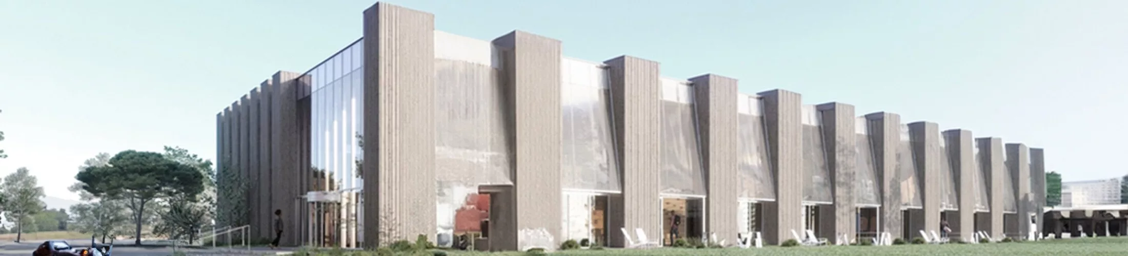 Photo du projet de la future bibliothèque de calais