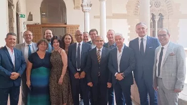 Photo de la délégation de l'ULCO en Sicile