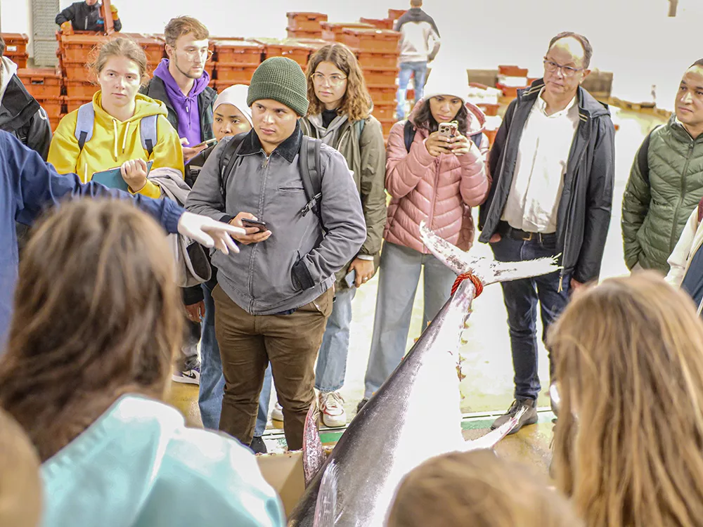 Photo du groupe d'étudiants en immersion à l'IFSEA