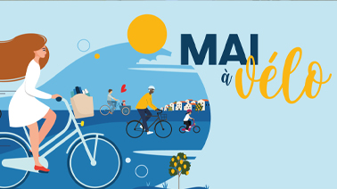 Visuel de vélo sur la plage avec un soleil