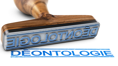 Photo d'un tampon encreur