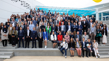 Photo de groupe des participants lors du Congrès international des Cyclodextrines