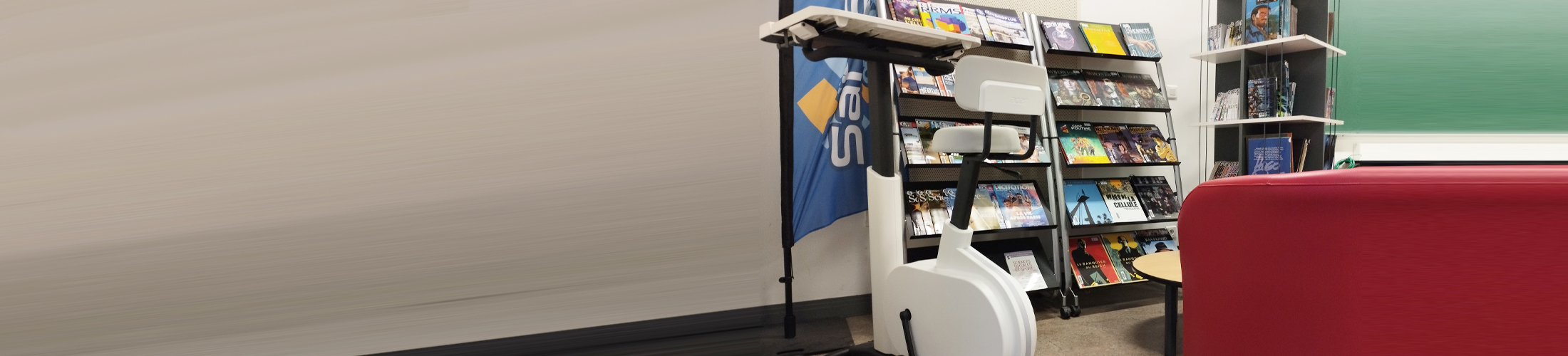 Photo d'un vélo d'appartement