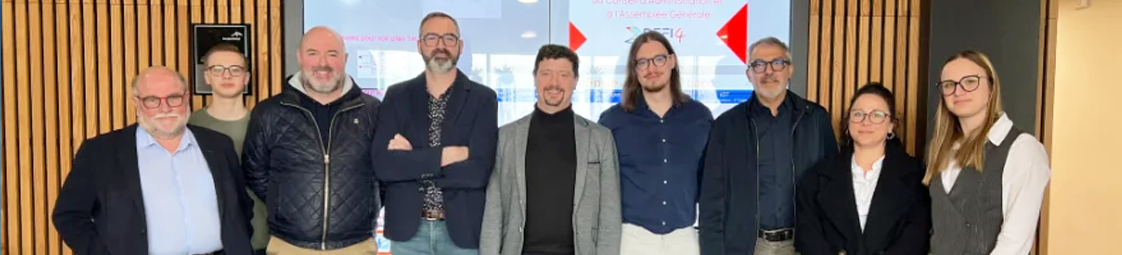 Photo des membres du Conseil d'administration de DEFI4