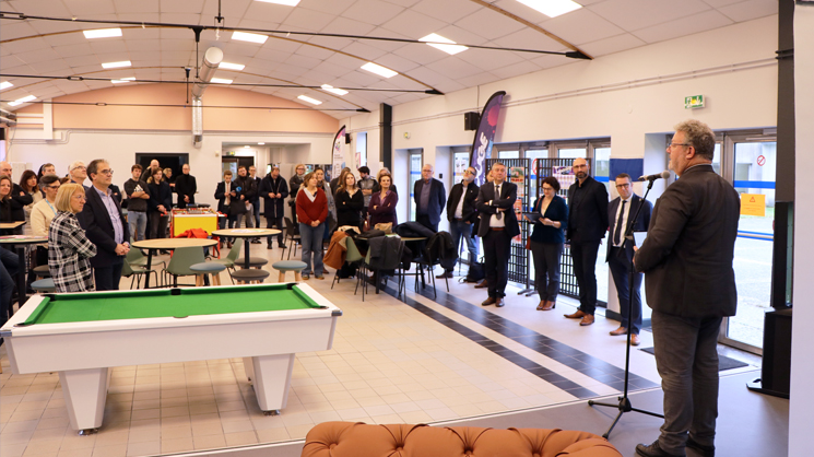 Photo de l'inauguration de la MDE de St Omer