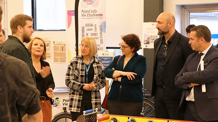 Photo de l'inauguration de la MDE de St Omer