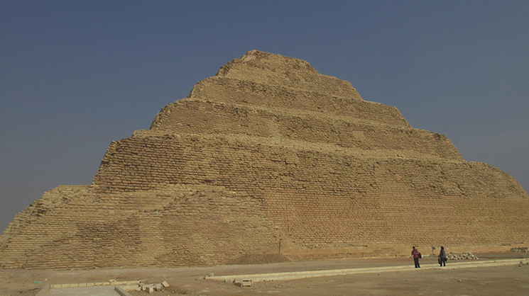 Photo d'une pyramide egyptienne