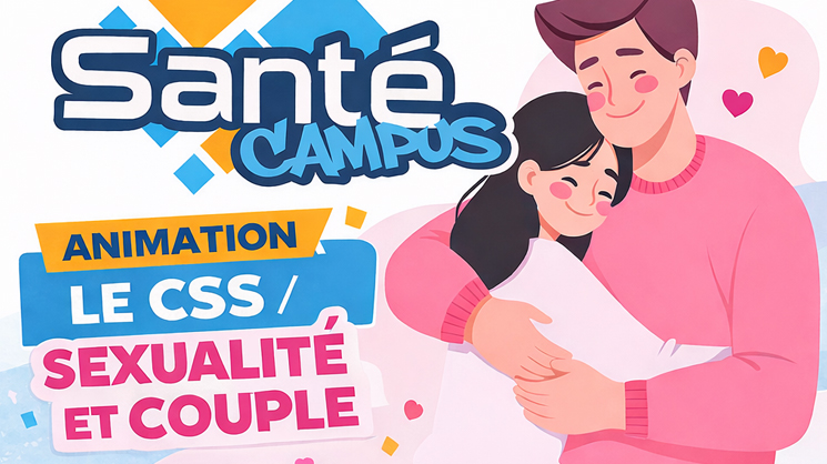 Affiche d'un atelier sur la Sexualité et le couple