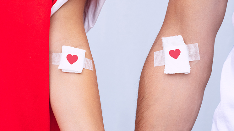 Photo illustrant les dons de sang