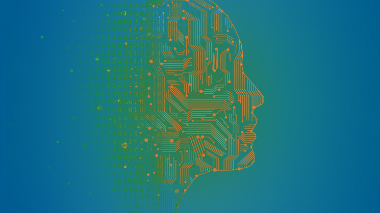 Visuel d'un profil numérique illustrant les IA