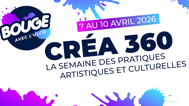 Logo Bouge avec l'ULCO avec des taches d'encre