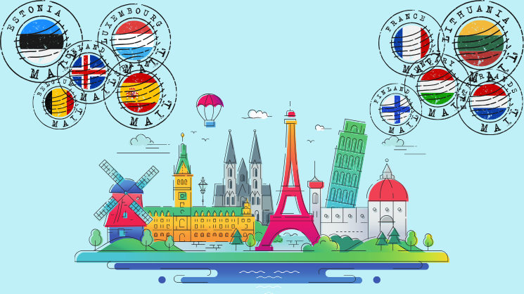 Image représentant l'Europe (caricature)