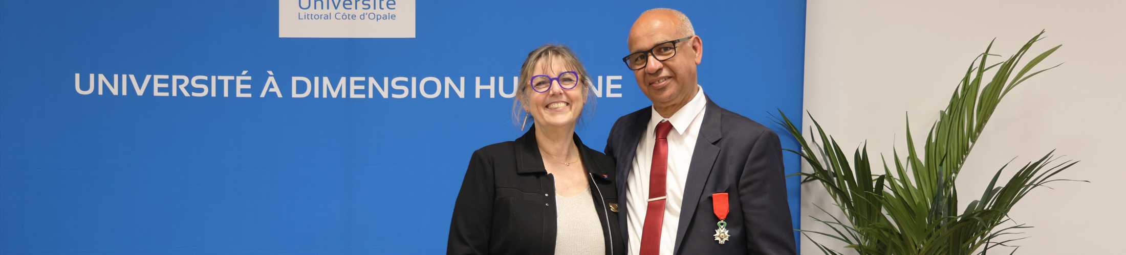 L’Université du Littoral Côte d’Opale honore l’engagement d’Hassane Sadok, élevé au rang de Chevalier de la Légion d’Honneur