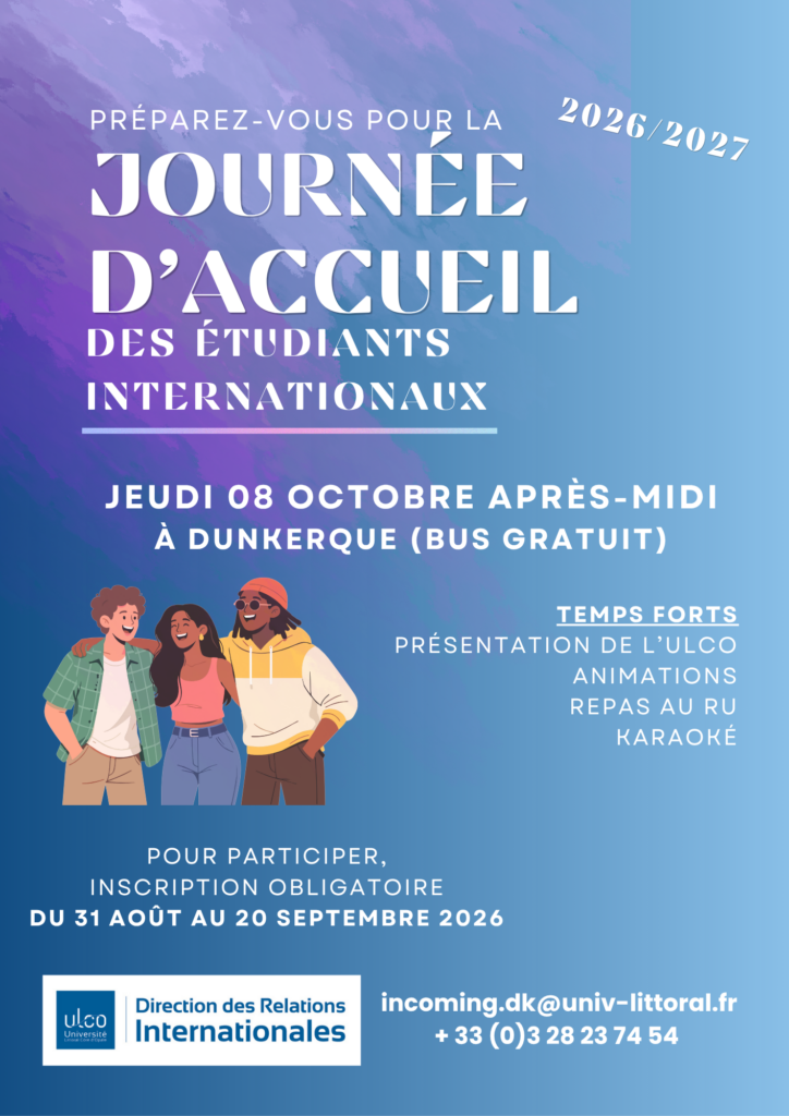 Affiche journée d'accueil
