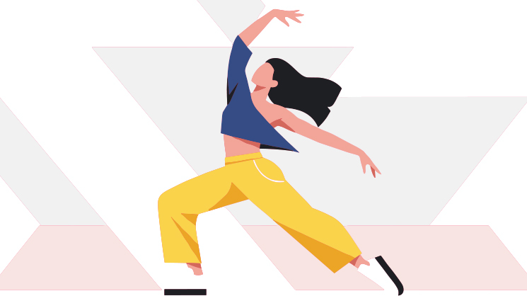 Visuel illustrant la danse
