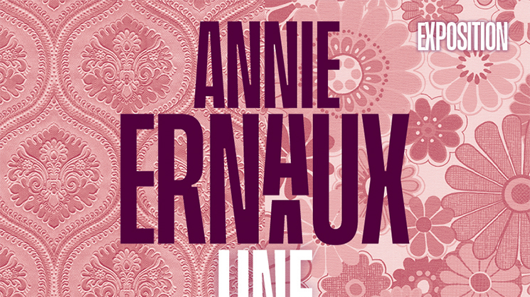 Visuel de l'expo Annie Ernaux