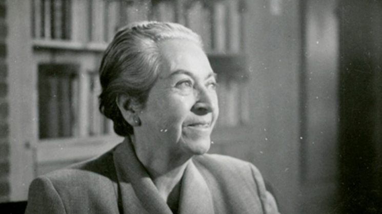 La poétesse chilienne Gabriela Mistral