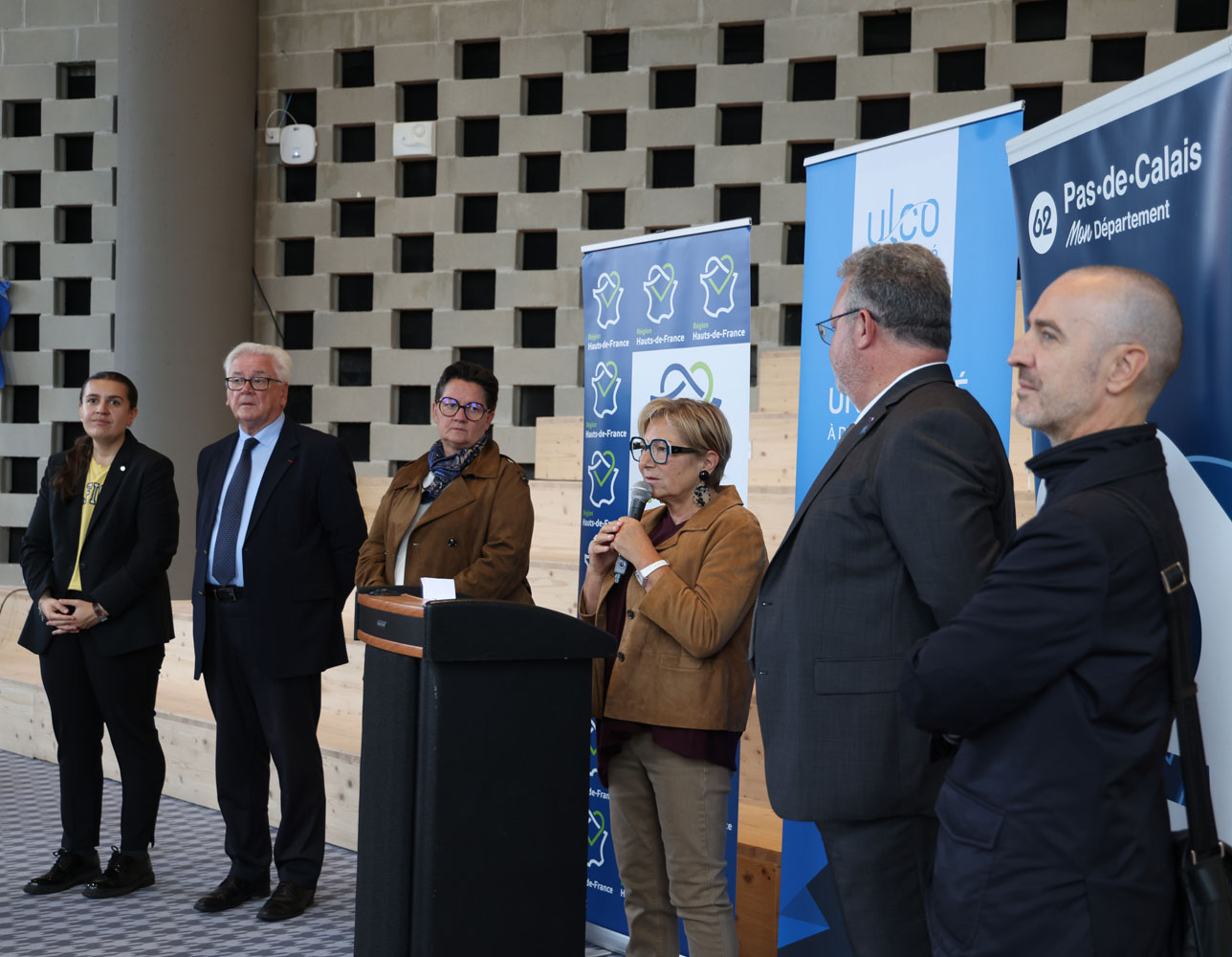 Inauguration du learning center de Calais