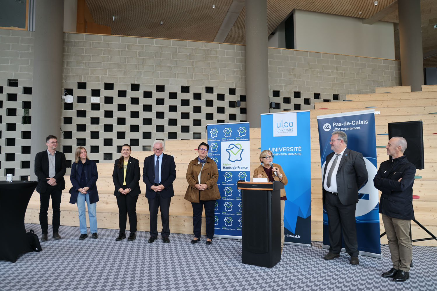 Inauguration du learning center de Calais