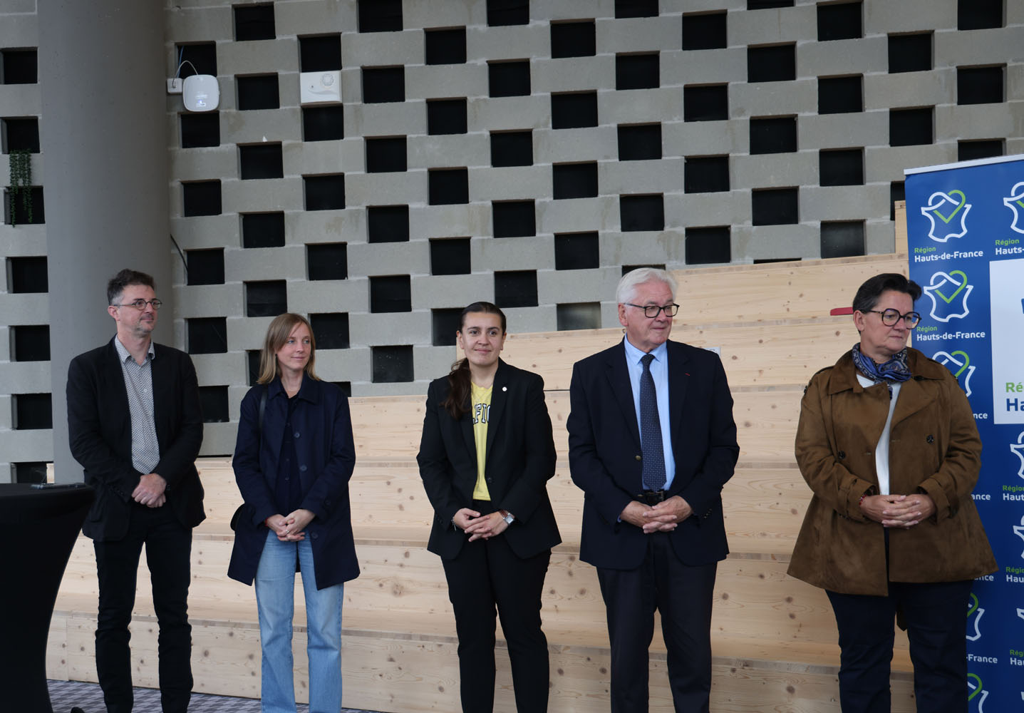 Inauguration du learning center de Calais