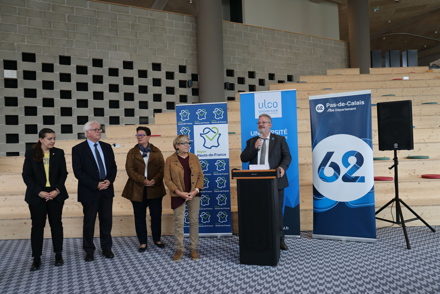 Inauguration du learning center de Calais