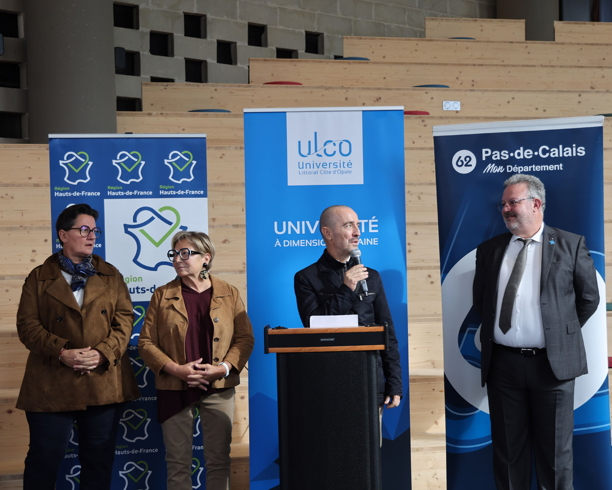 Inauguration du learning center de Calais