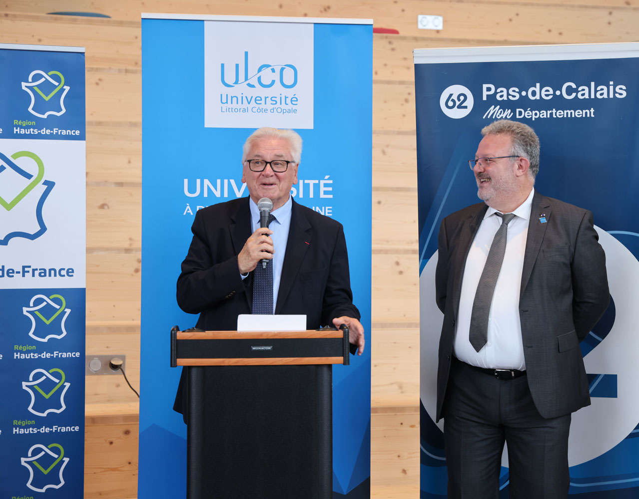 Inauguration du learning center de Calais