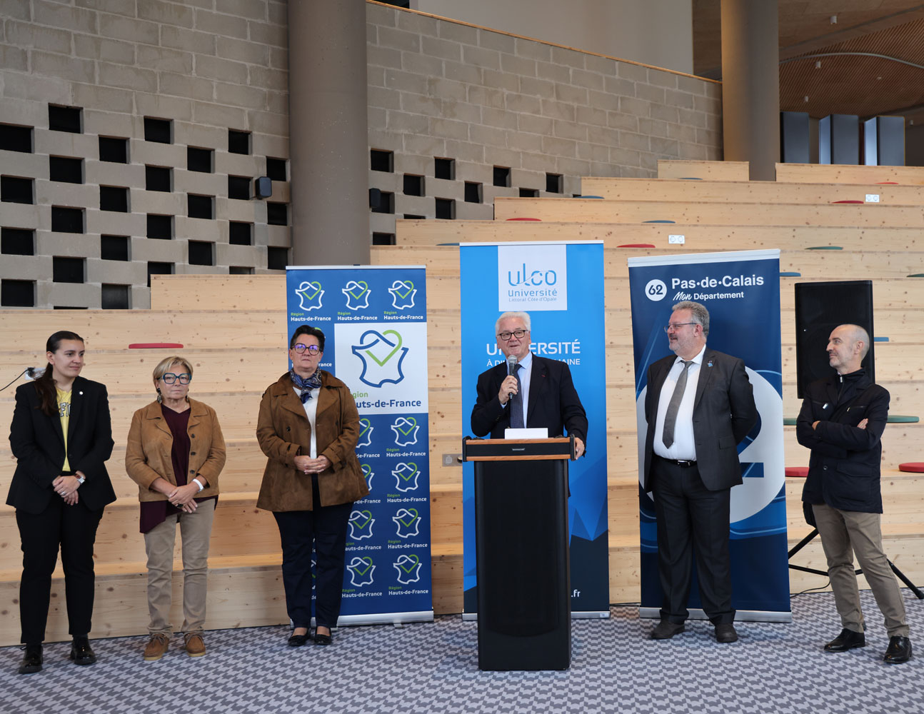Inauguration du learning center de Calais
