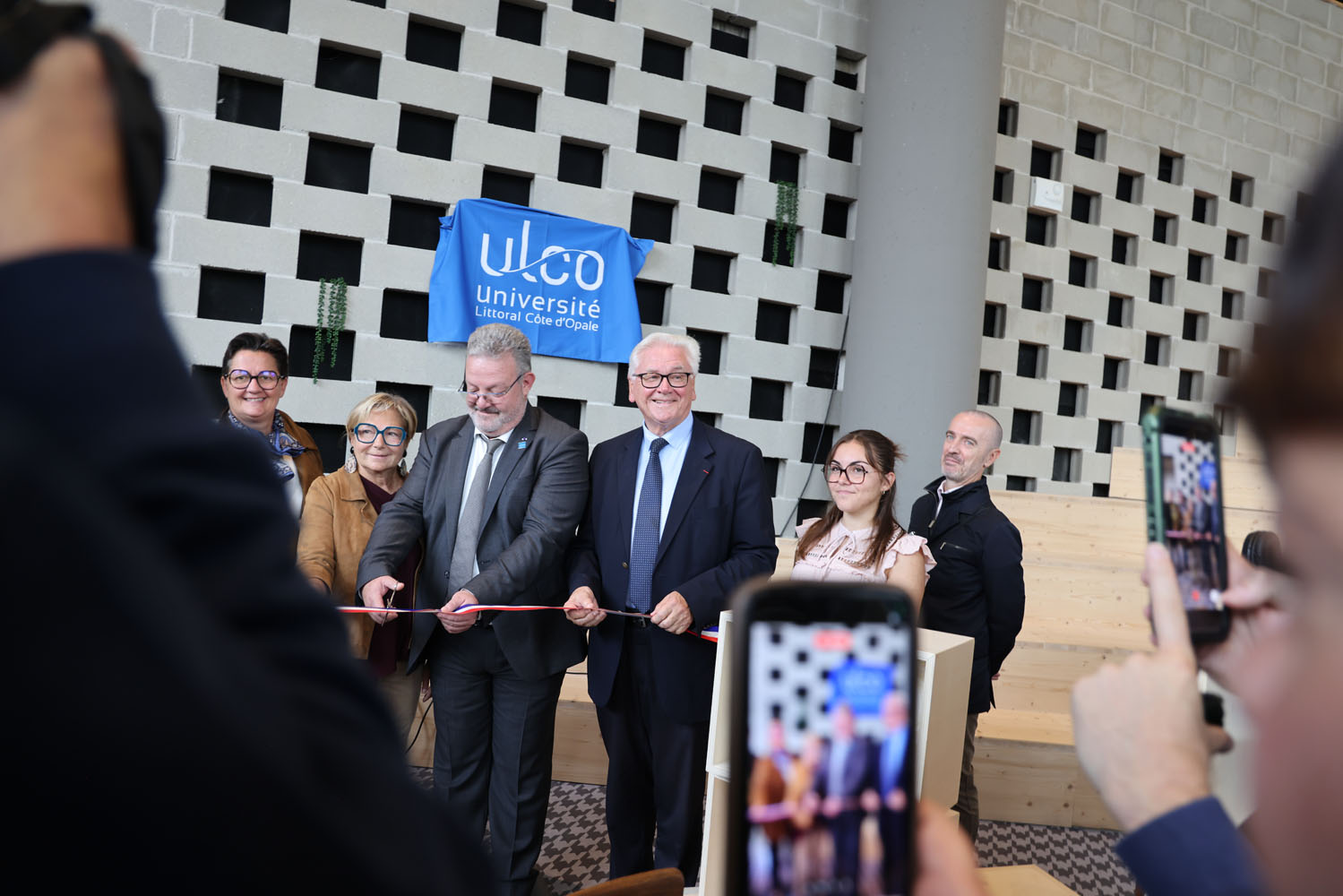 Inauguration du learning center de Calais