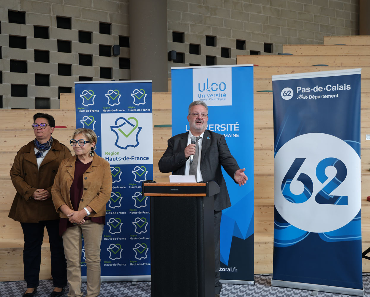 Inauguration du learning center de Calais