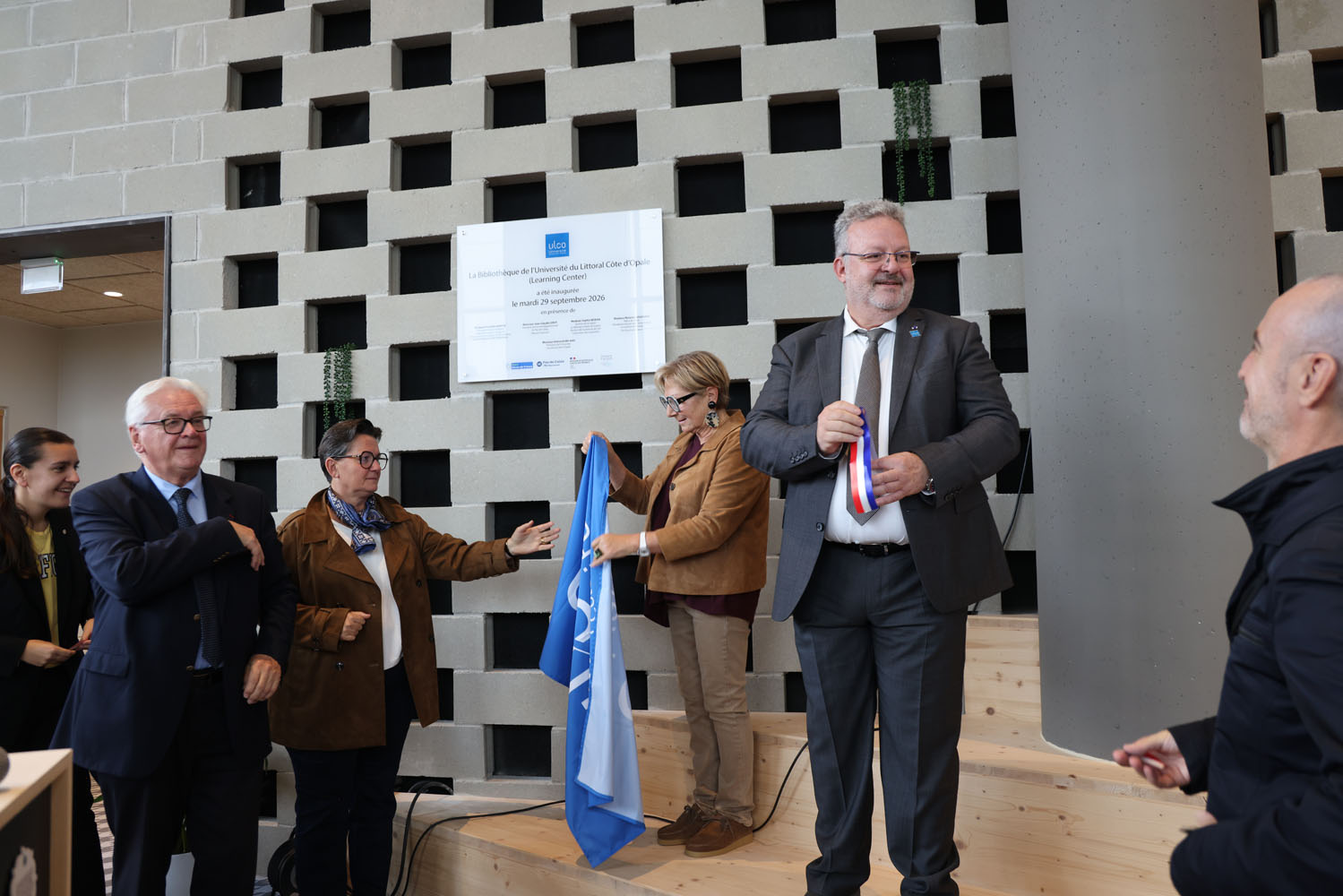 Inauguration du learning center de Calais