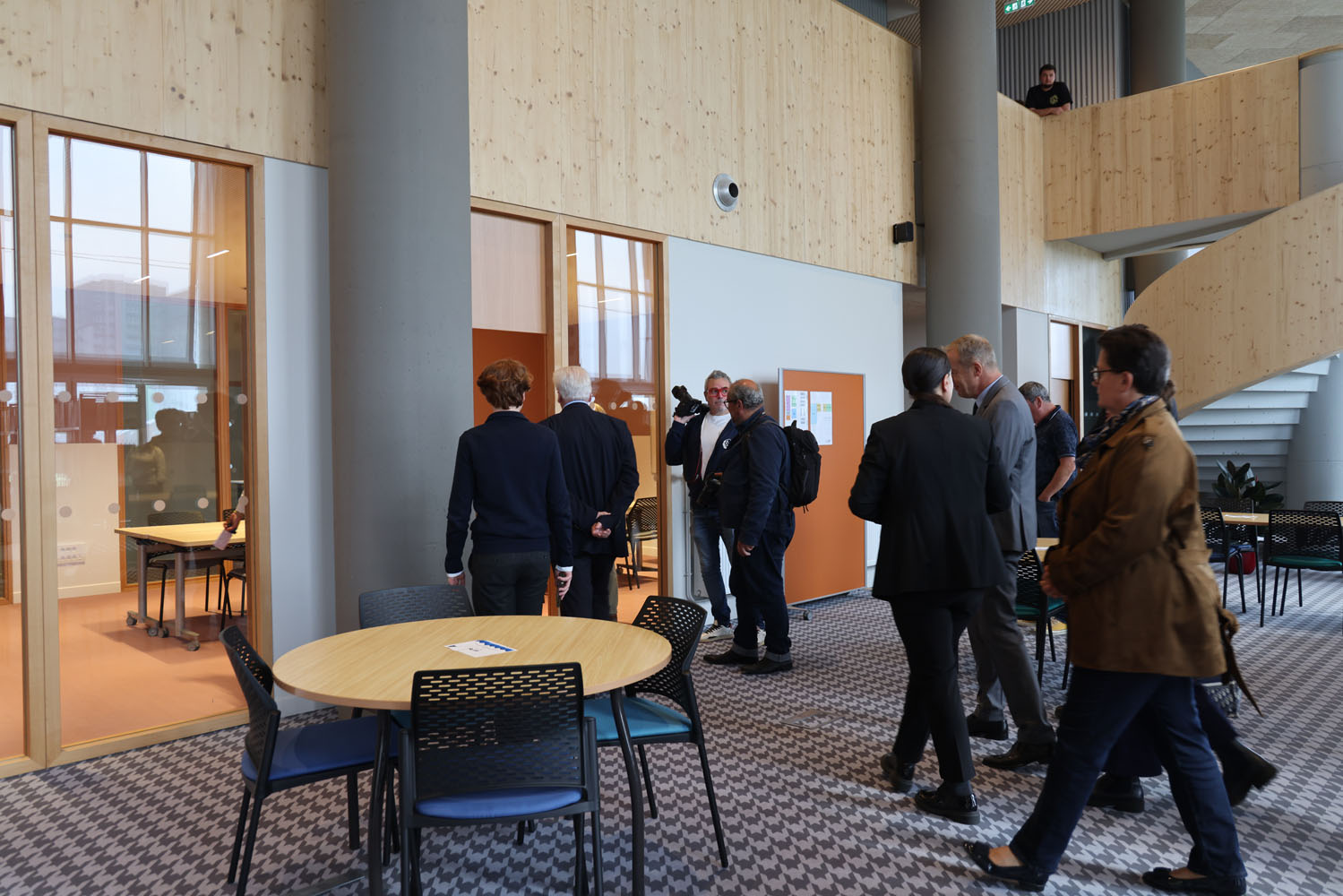Inauguration du learning center de Calais