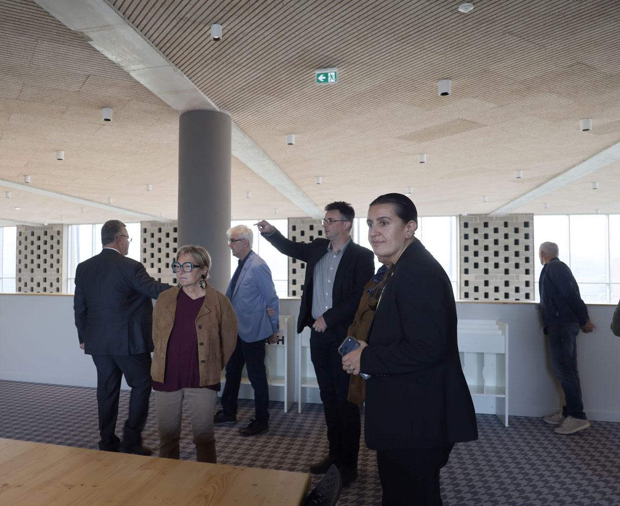 Inauguration du learning center de Calais