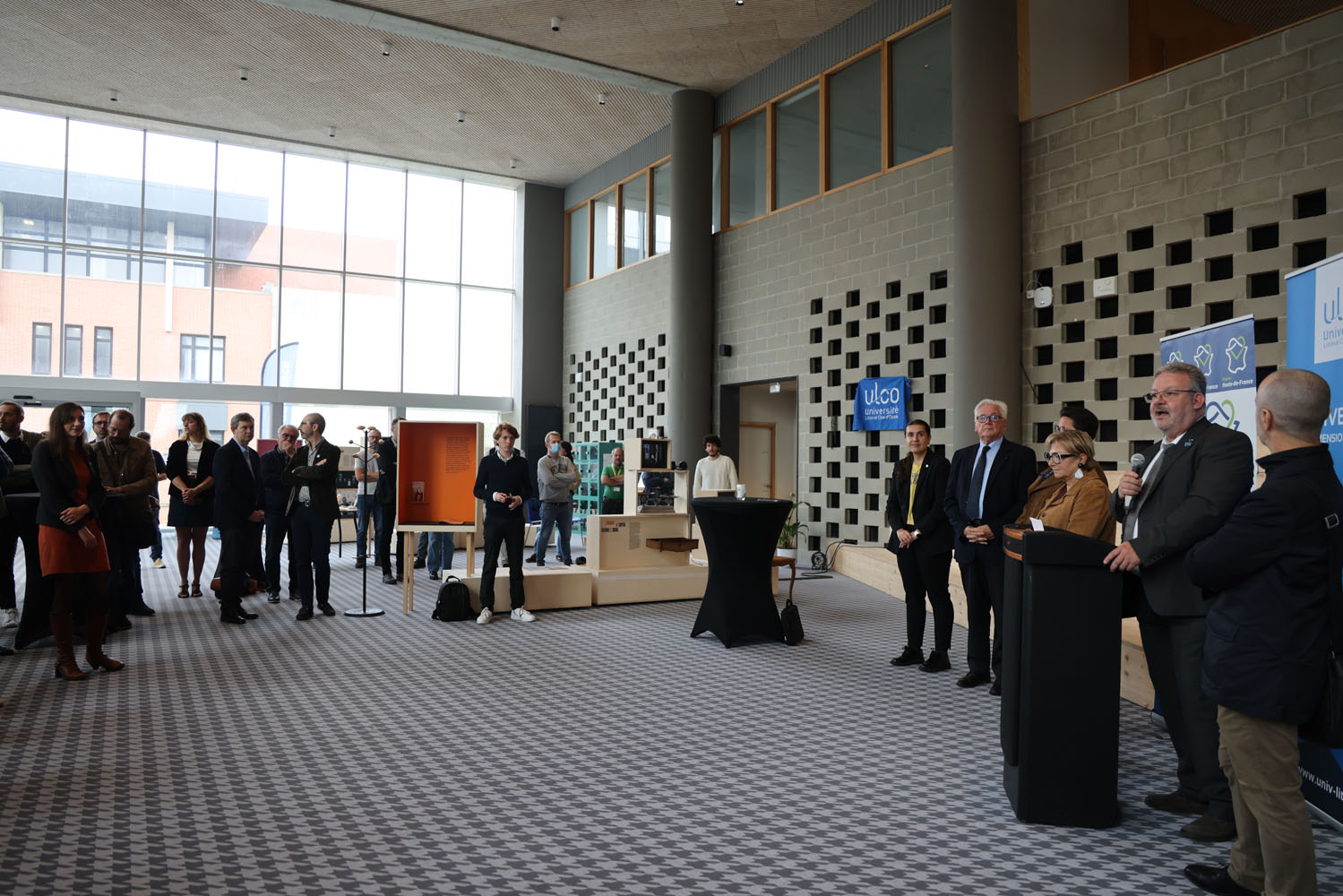 Inauguration du learning center de Calais