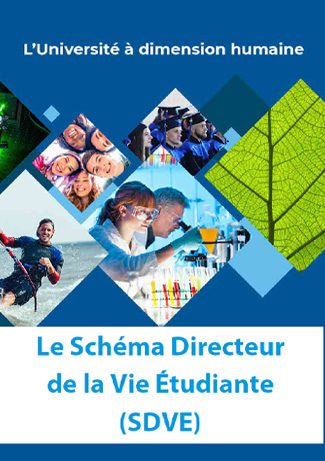 Couverture de la plaquette du Schéma directeur de la vie étudiante de l'ULCO